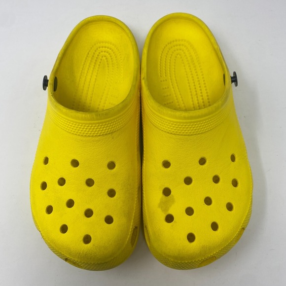 CROCS Shoes - Crocs‎ Classic Clogs Shoes Yellow Men's Size 7 Women's Size 9